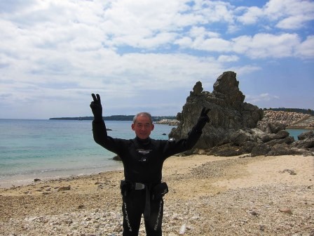 沖縄本島ビーチダイビング