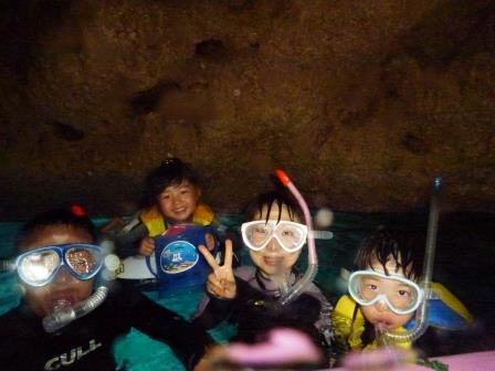 青の洞窟シュノーケル　沖縄