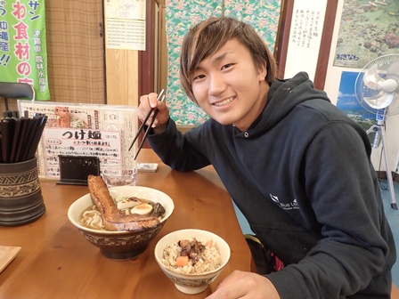 特製炙り島豚そば